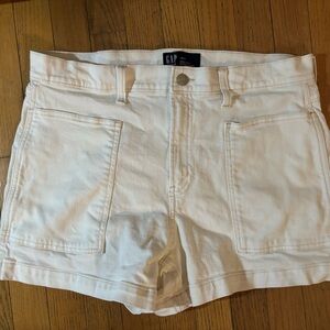 GAP Women's Cream Jean Shorts